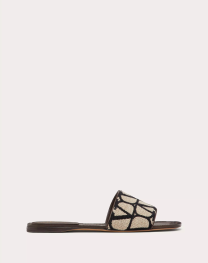 TOILE ICONOGRAPHE SLIDE SANDAL